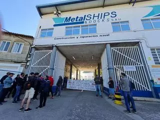 La plantilla de Metalships estalla tras otros siete despidos y va a la huelga por su “desmantelamiento”