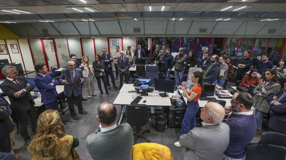 VÍDEO: Nombramiento de Eloy Méndez como nuevo director de LA NUEVA ESPAÑA