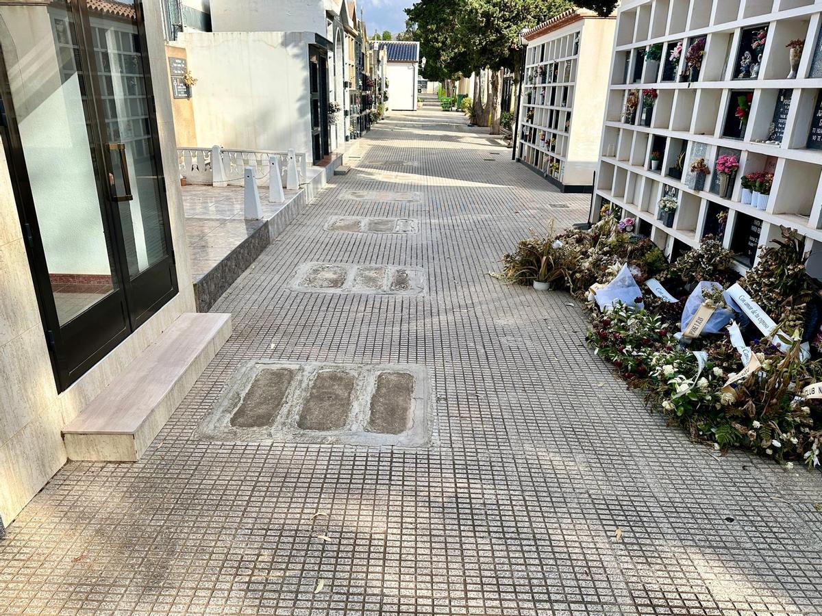 El camposanto se ha quedado pequeño