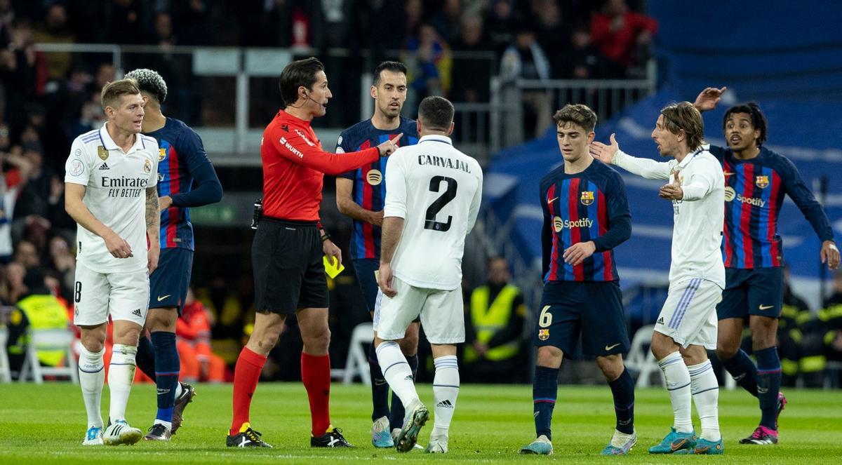 Lo que no se vio de la primera mitad del Real Madrid - Barça Lo que no se vio de la primera mitad del Real Madrid - Barça