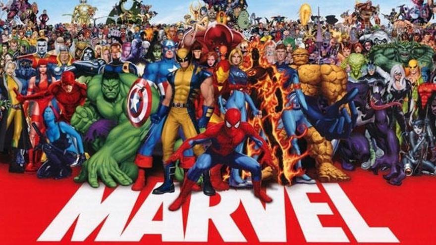 Los héroes de Marvel.