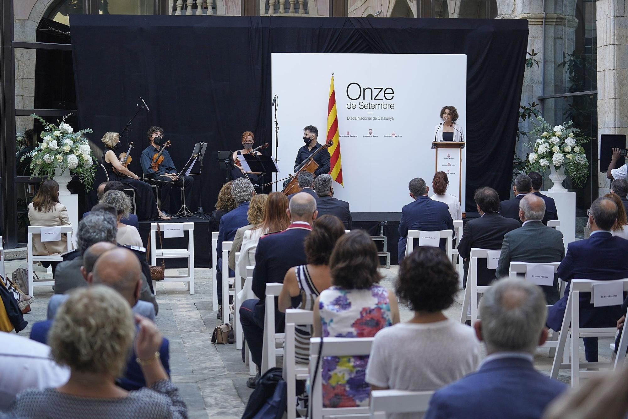 L'acte institucional de la Diada de Catalunya a Girona