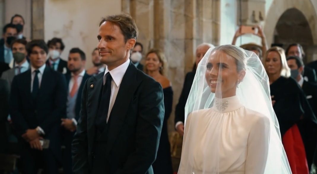 La boda de cuento de Lucía Bárcena y Marco Juncadella, que no se perdió Marta Ortega