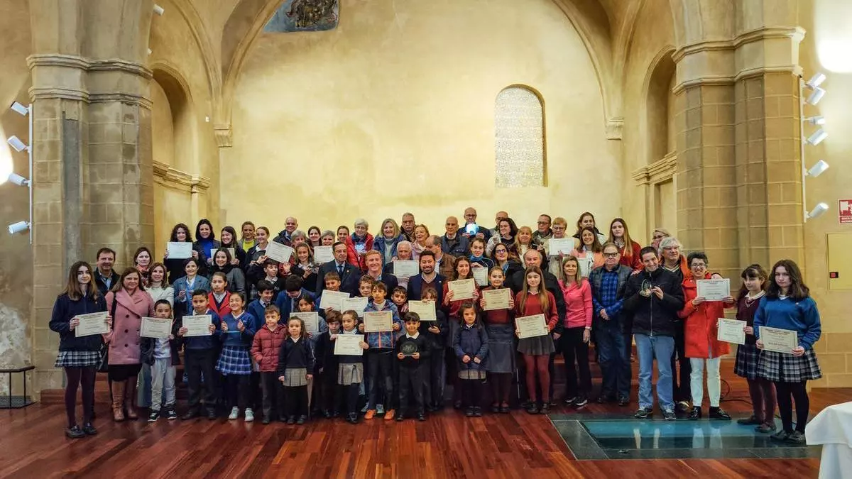 Entregan los premios de los concursos de la Navidad de Badajoz