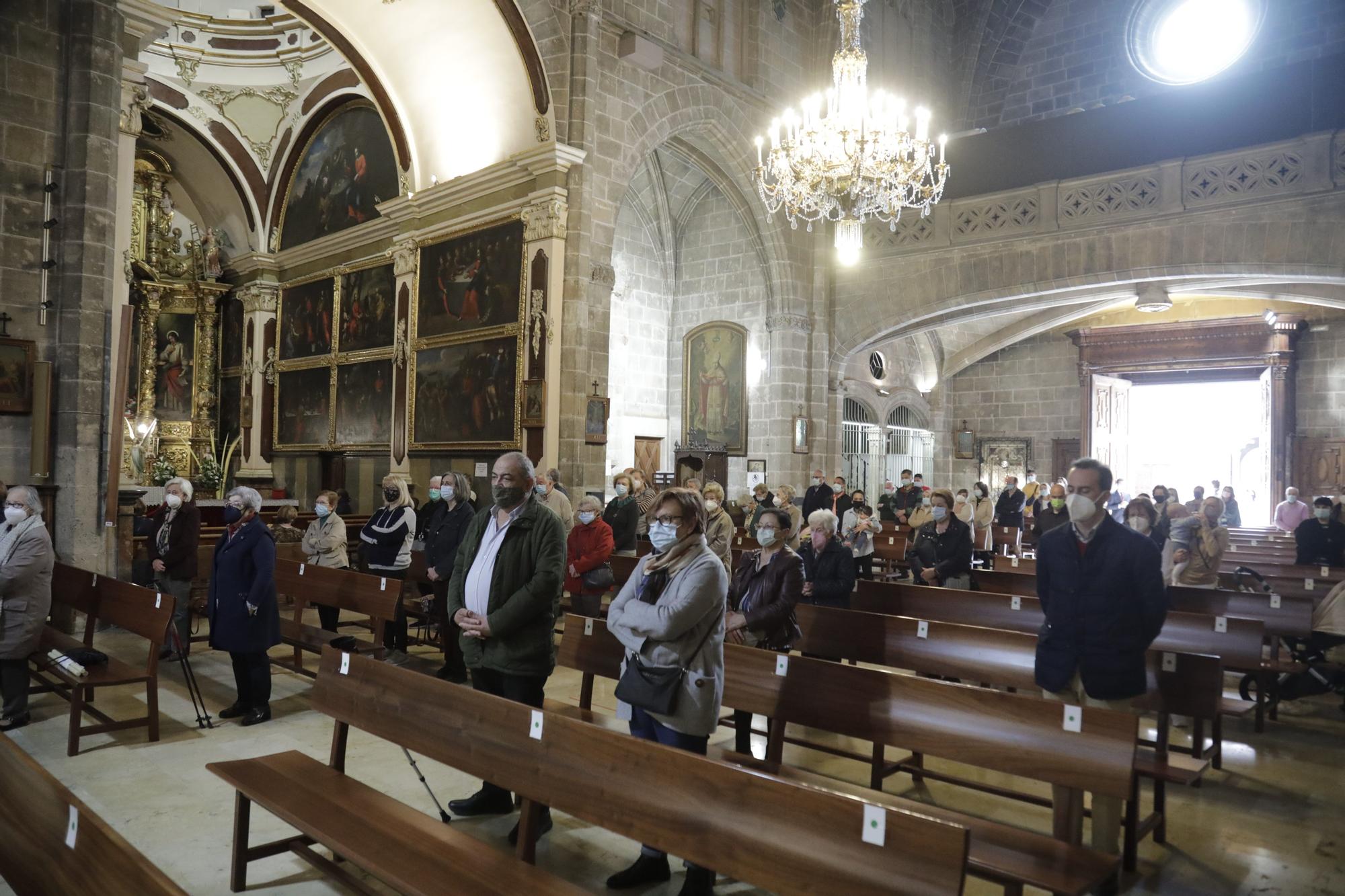 Otro año sin el Davallament del  Crist de la Sang, aunque con aforo limitado