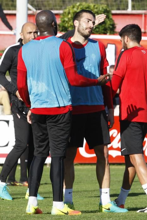 Entrenamiento del Sporting