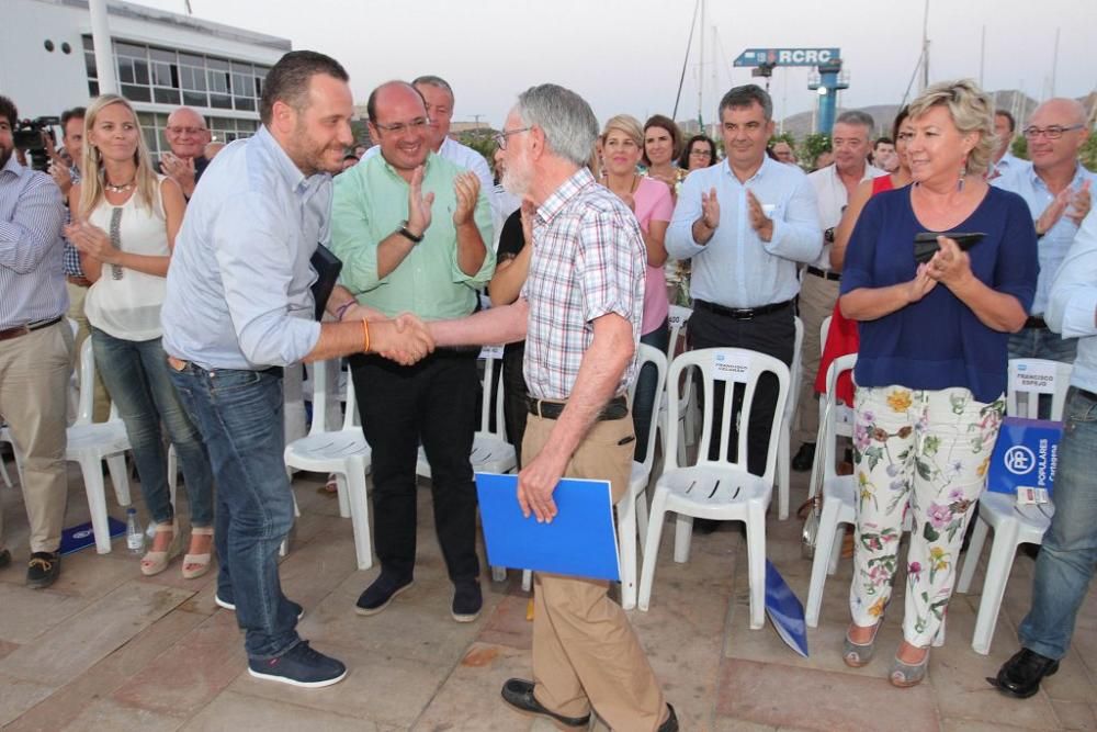 Segado, nuevo presidente del PP de Cartagena