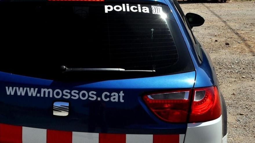 Un vehicle dels Mossos d&#039;Esquadra