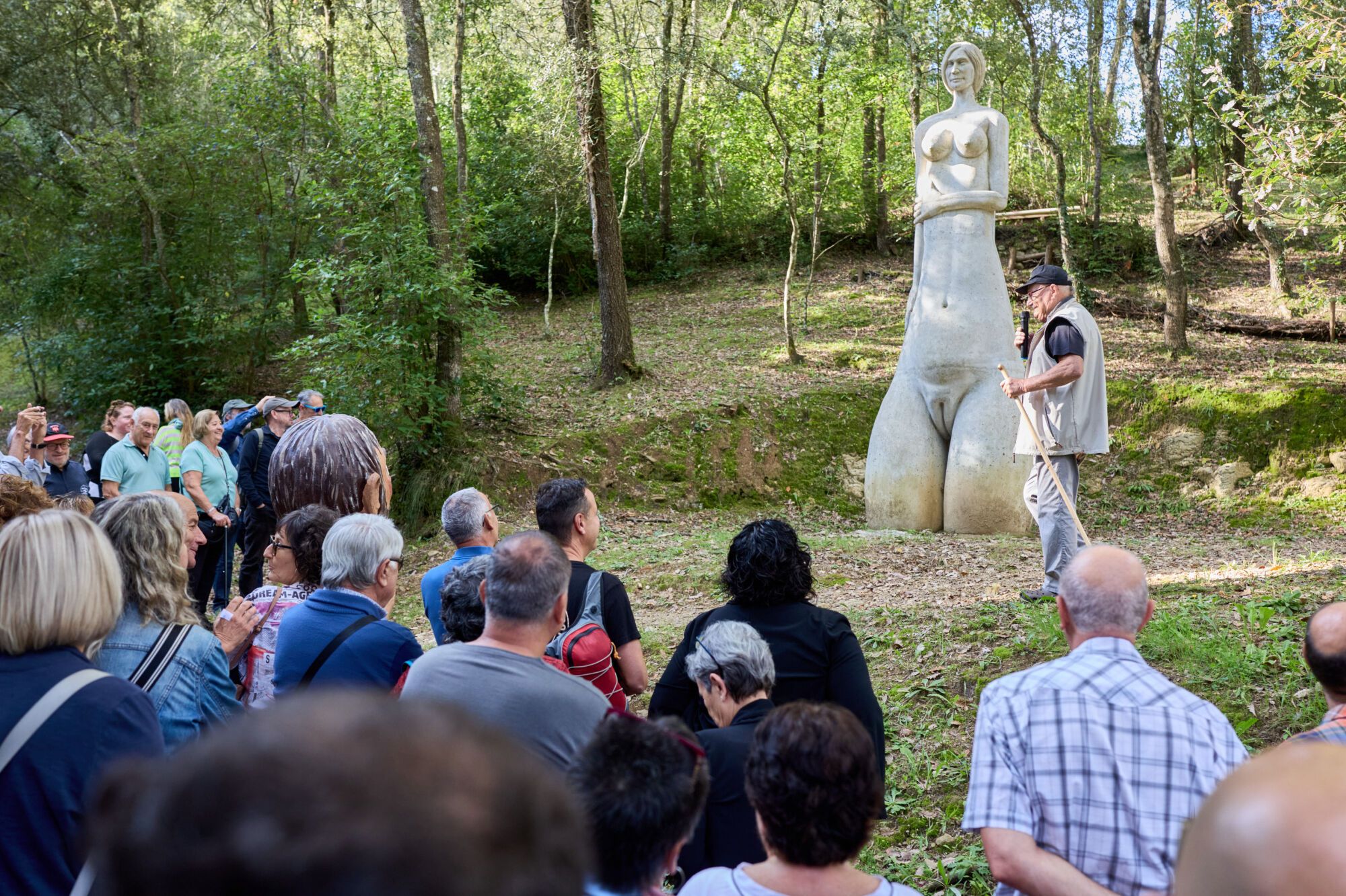 Bosc de Can Ginebreda Celebren 50 anys del bosc. A les 10, última visita guiada de Xicu Cabanyes