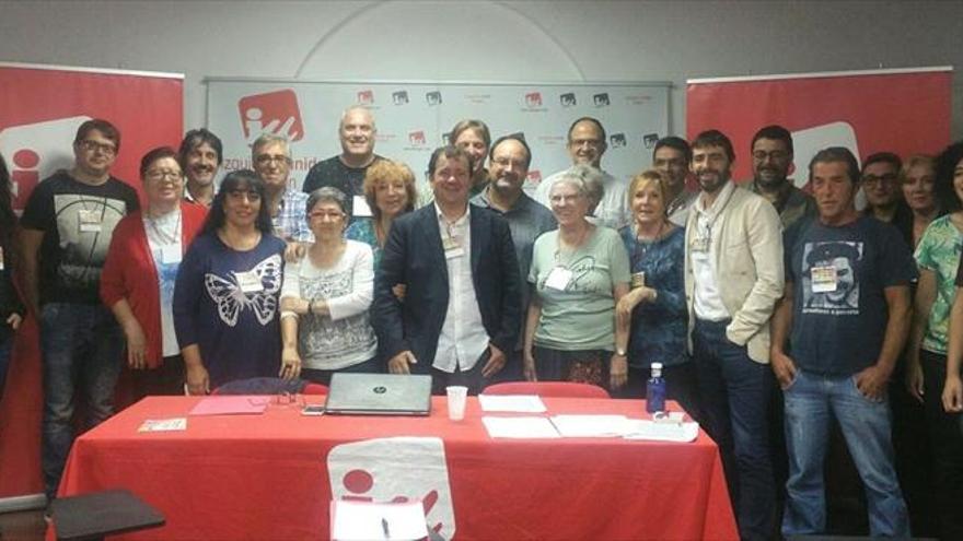 García Usón, reelegido para dirigir IU en la provincia de Zaragoza