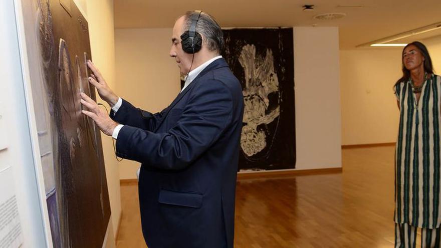 Visita de la Xunta a la Fundación María José Jove