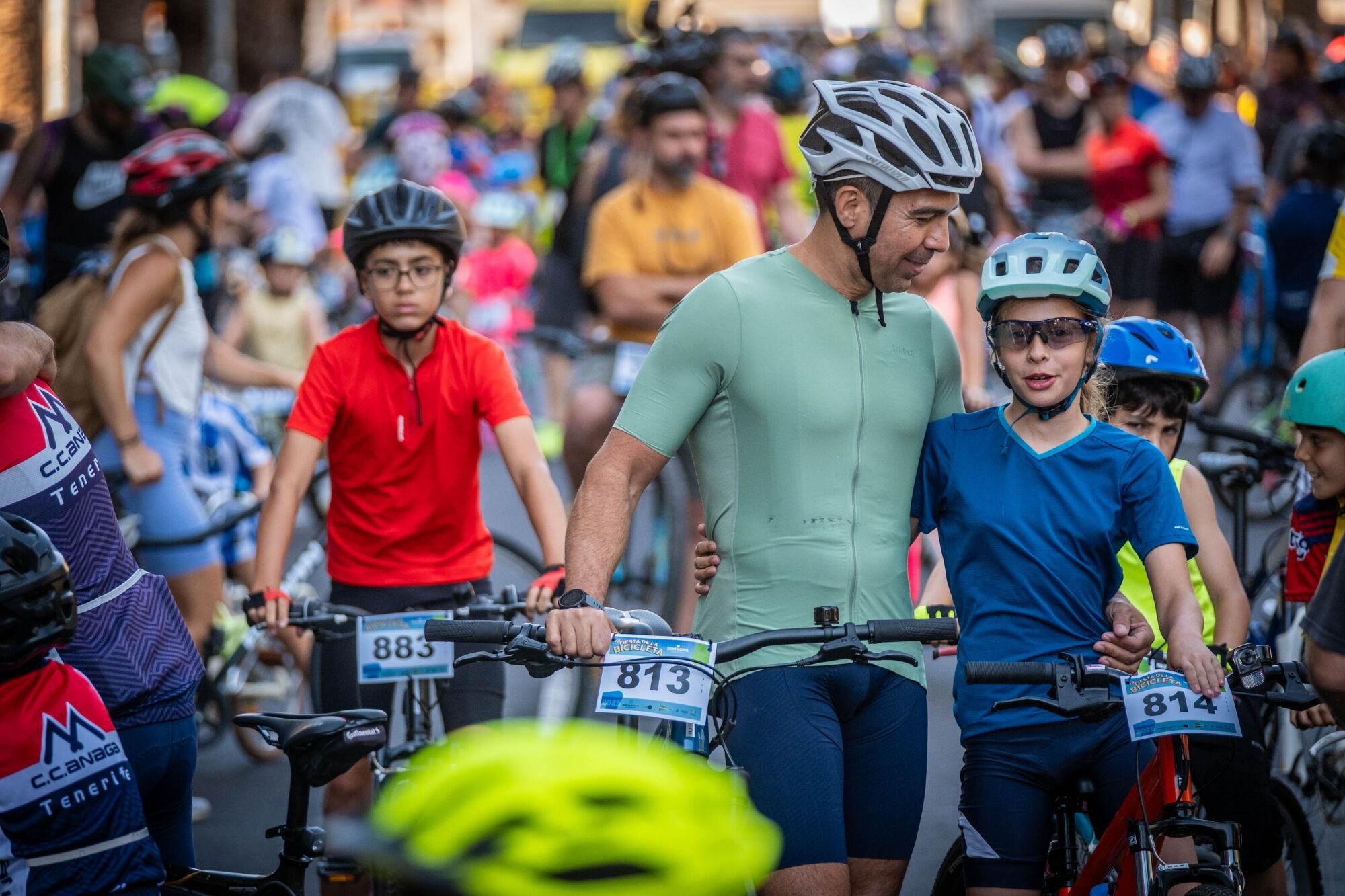 Fiesta de la bicicleta en Santa Cruz de Tenerife