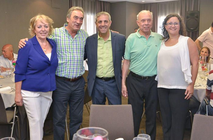 08/08/2017LAS PALMAS DE GRAN CANARIA. Homenaje por sus 40 años como técnico de fútbol sala Jesús Mendez. FOTO: J. PÉREZ CURBELO