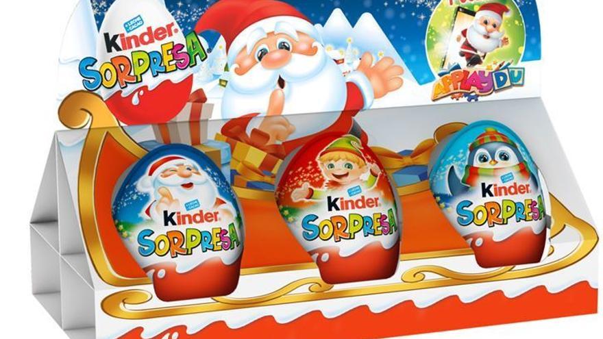 Producto Kinder afectado.