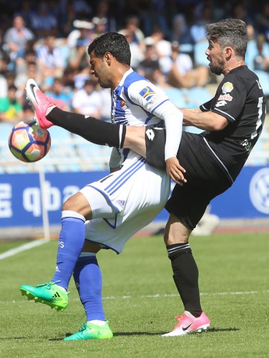 El Dépor cae ante la Real en Anoeta