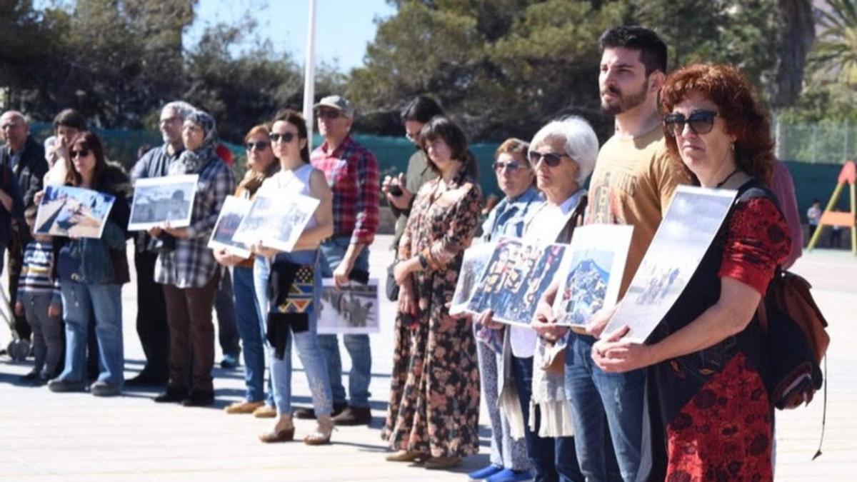 Imagen de un Círculo del Silencio.