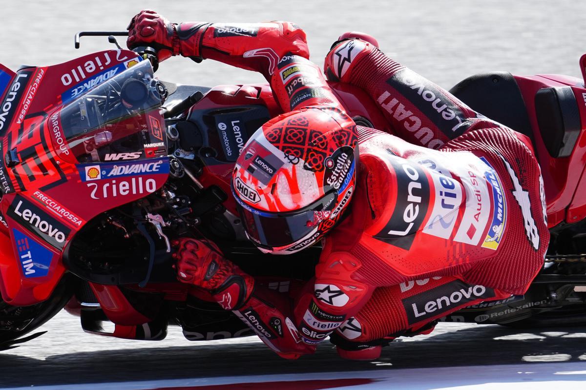 El piloto español de MotoGP Marc Márquez