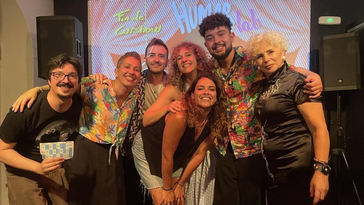 La muestra final de la primera edición de Humor Lab.