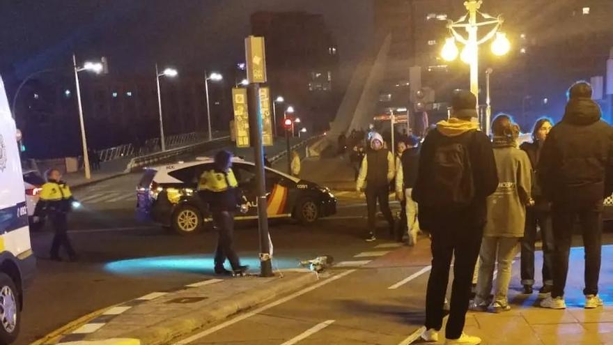 Un motorista perdió la vida en noviembre junto al Hospital Clínico