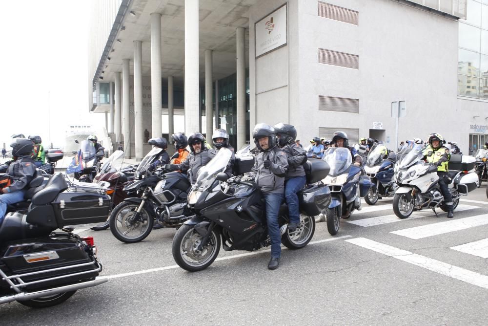 Concentración Motera Motopolis 2018 en Vigo: las motos de los agentes rugen en la ciuda