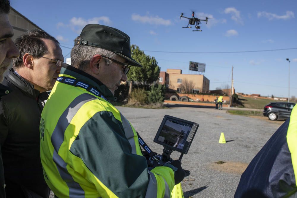 Un dron de la DGT vigila las carreteras de la provincia
