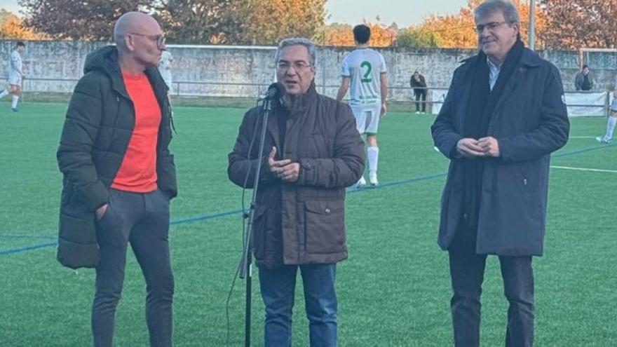 Un campo de fútbol renovado en Maside  | CEDIDA