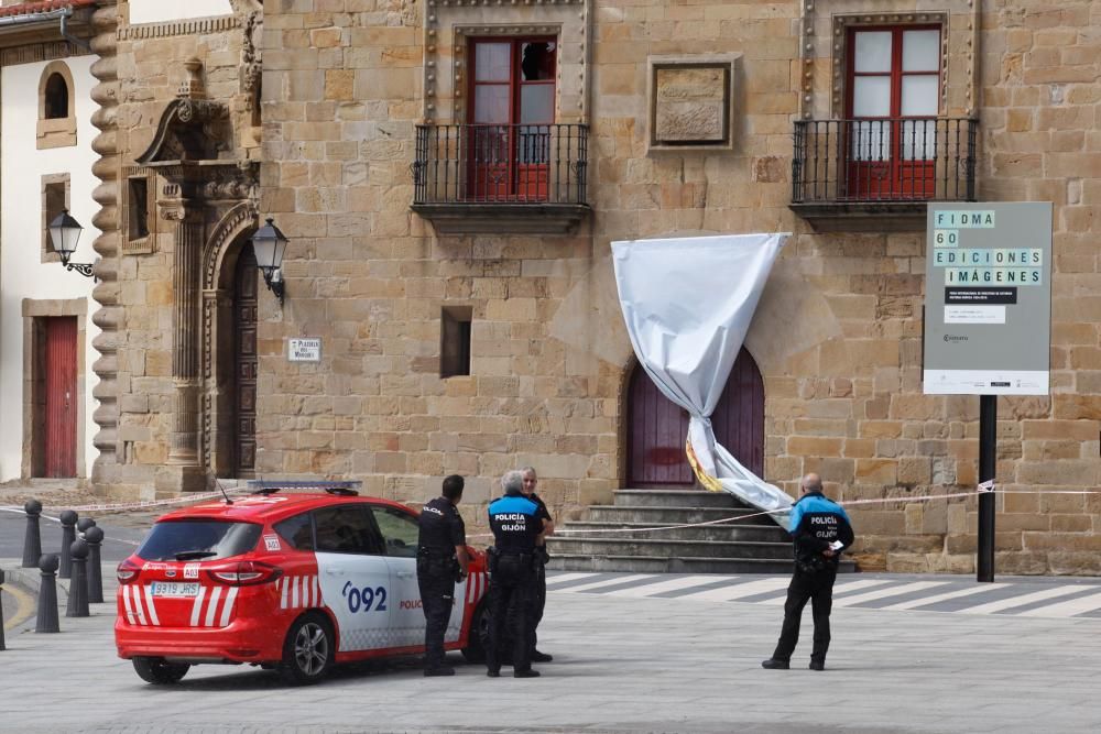 Viento en Gijón