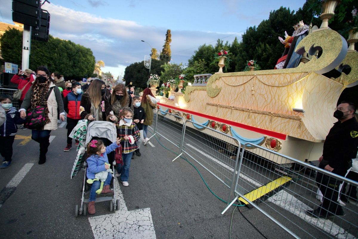 Cabalgata estática de los Reyes Magos en Murcia