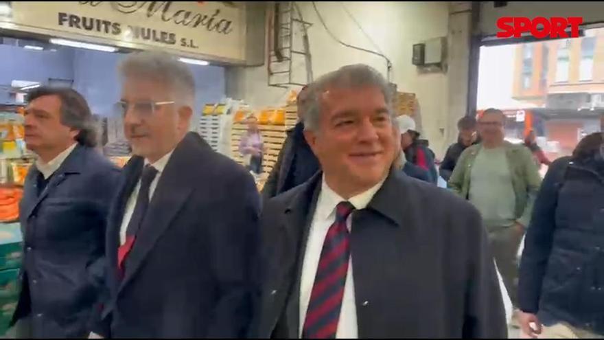 Joan Laporta sobre el reconocimiento del error arbitral del CTA. "¿Quién nos devuelve ese punto?"