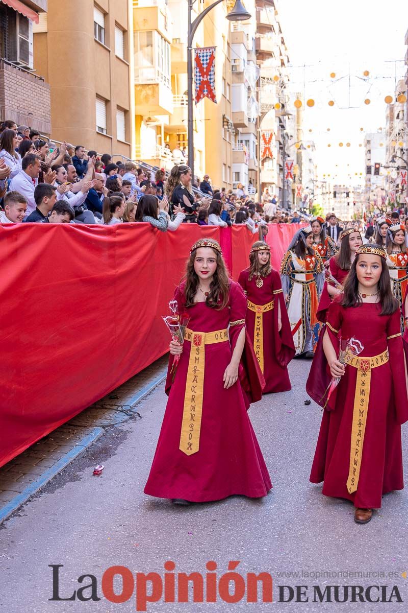 Procesión de subida a la Basílica en las Fiestas de Caravaca (Bando Cristiano)