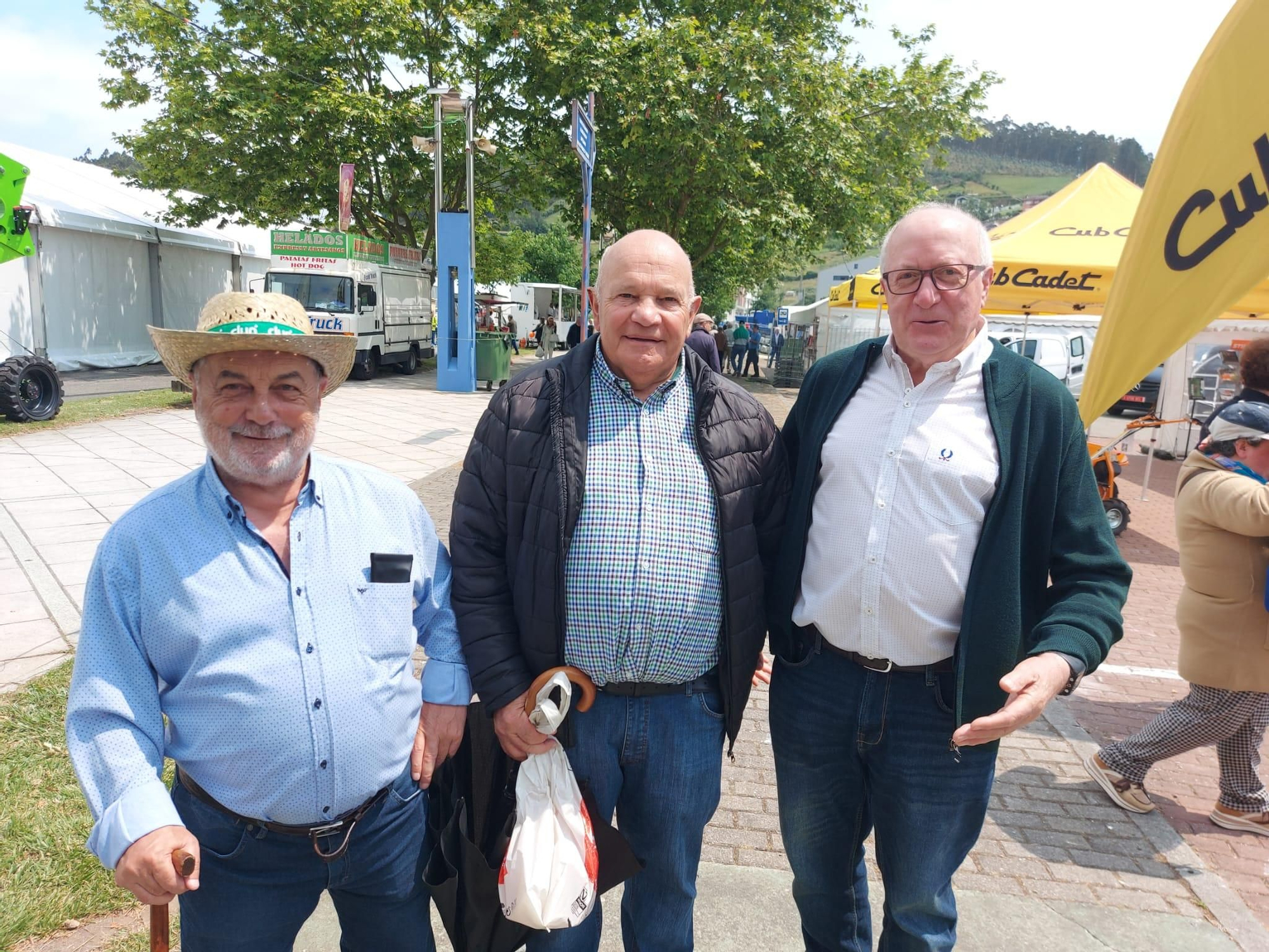 En imágenes: Así fue la primera jornada de la Feria de Muestras de Vegadeo