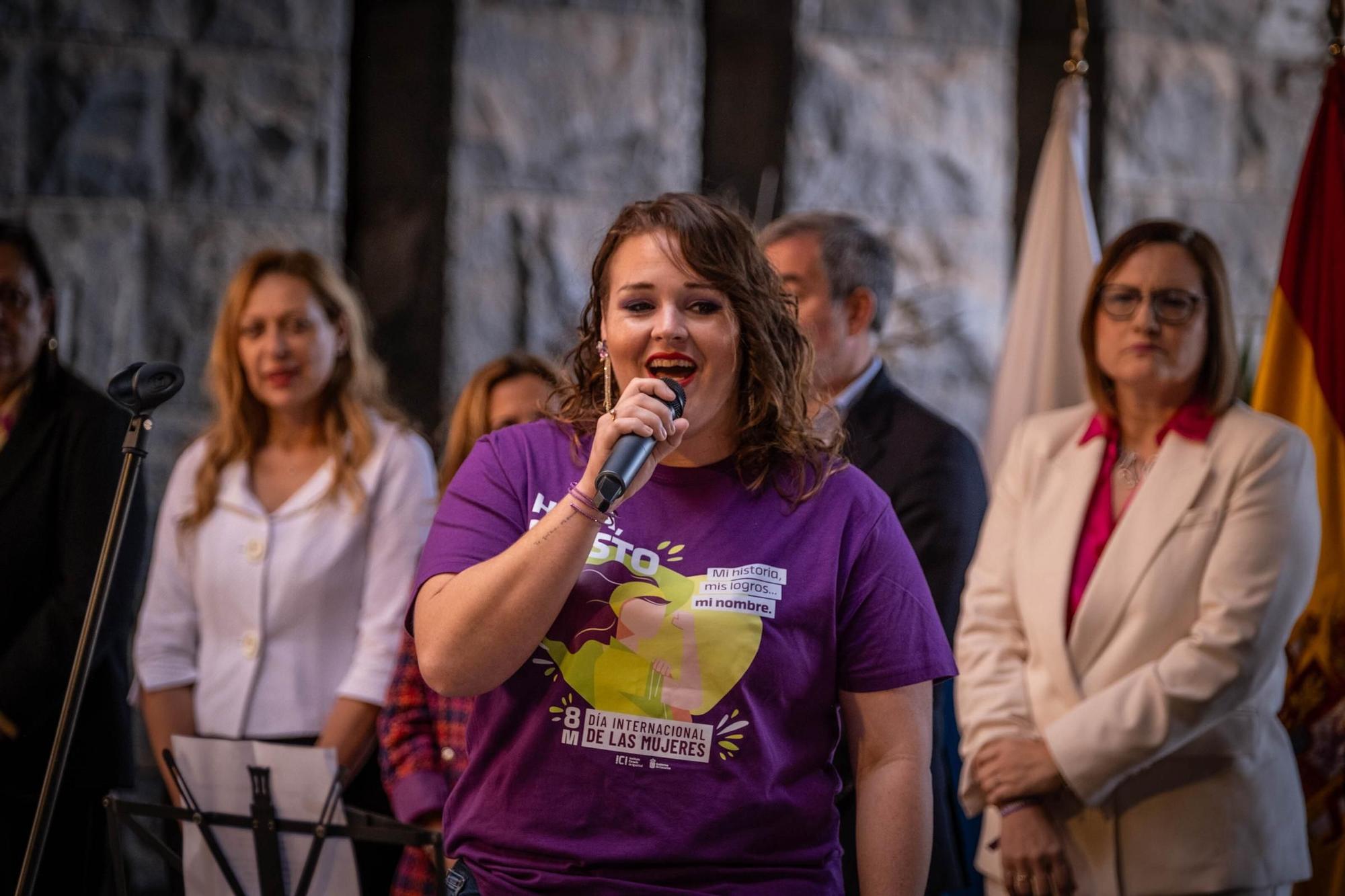 Acto institucional del Gobierno de Canarias por el Día de la Mujer