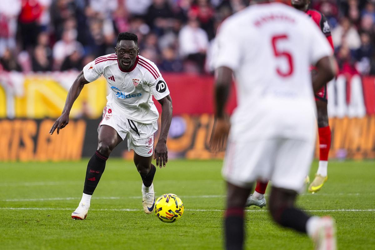 Una imagen del Sevilla FC - Rayo Vallecano.