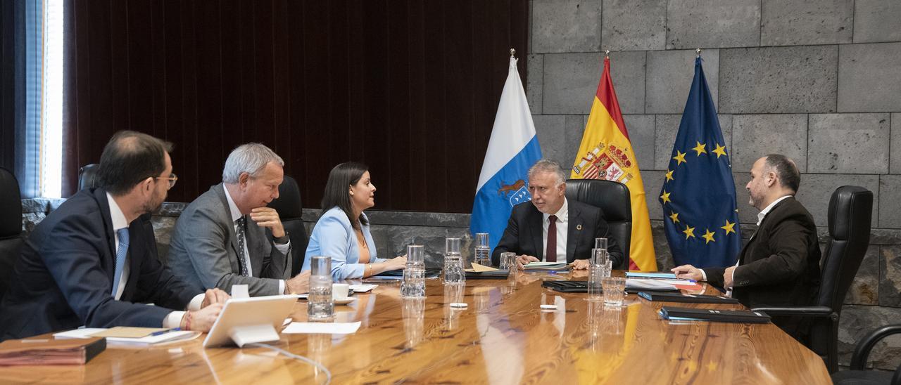 Imagen del Consejo de Gobierno de Canarias celebrado este jueves.