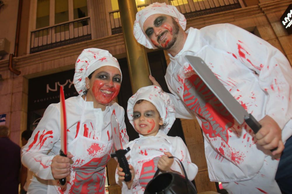 Celebración de Halloween en el Centro de Málaga