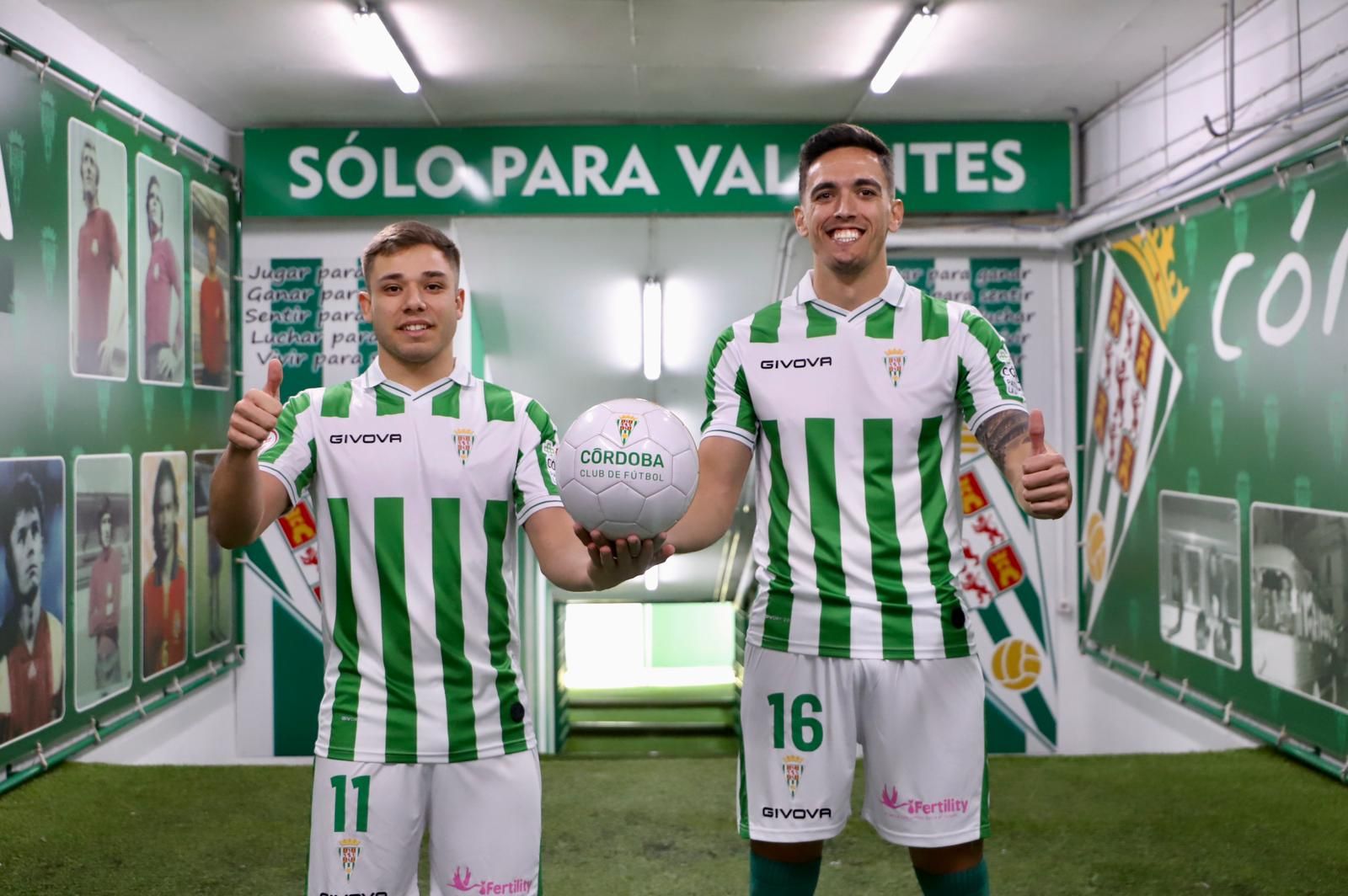 El mercado del Córdoba CF: la presentación de Leiva y Martínez en imágenes