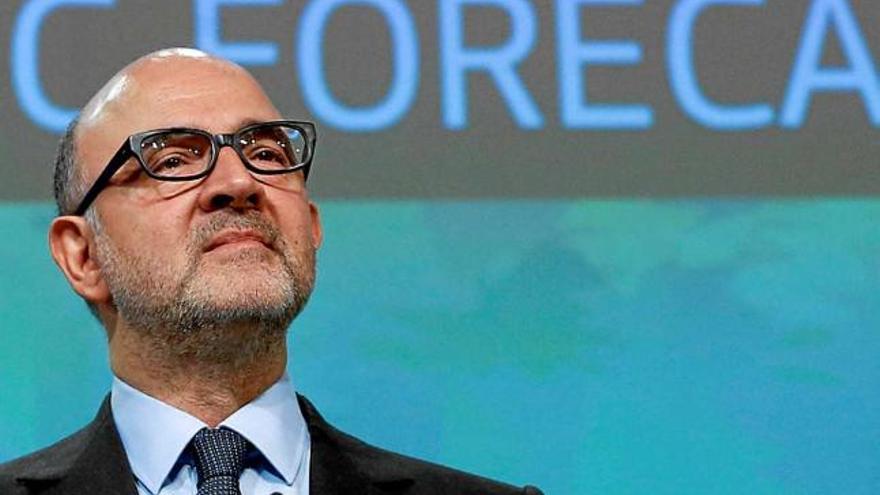 El comissari d&#039;Assumptes Econòmics i Financers, Pierre Moscovici