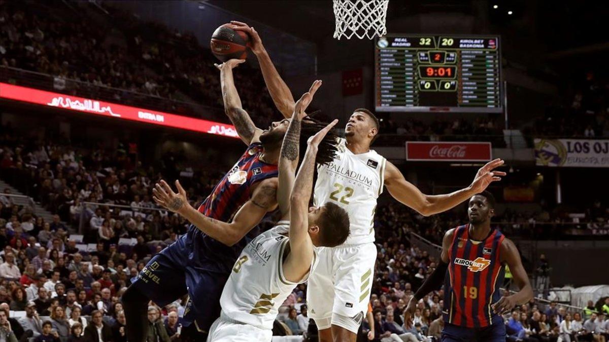 El Baskonia ha sido el primero en ganar el la pista del Madrid