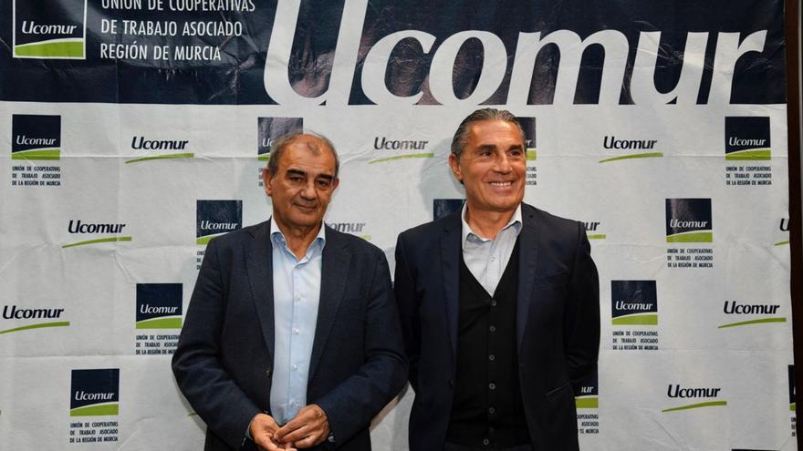 Miguel Pedreño y Sergio Scariolo.  | UCOMUR