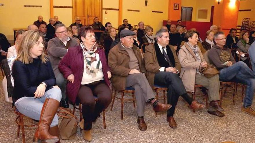 Un momento de la reunión celebrada en el Sindicato Agrícola.