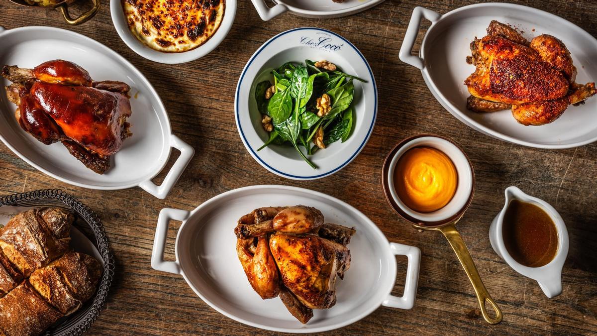 Platos de Chez Cocó.