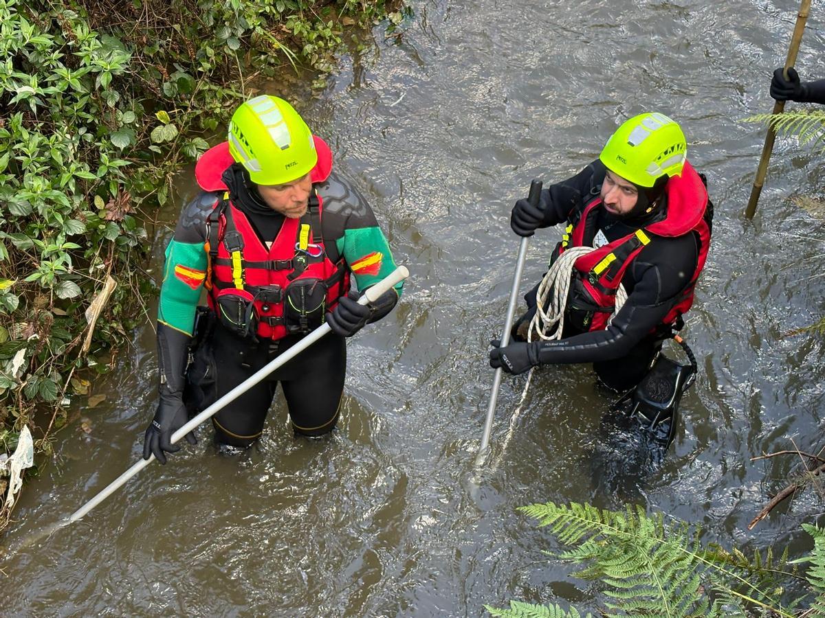 Así es la intensa búsqueda, este domingo, de la mujer que cayó al agua en San Martín
