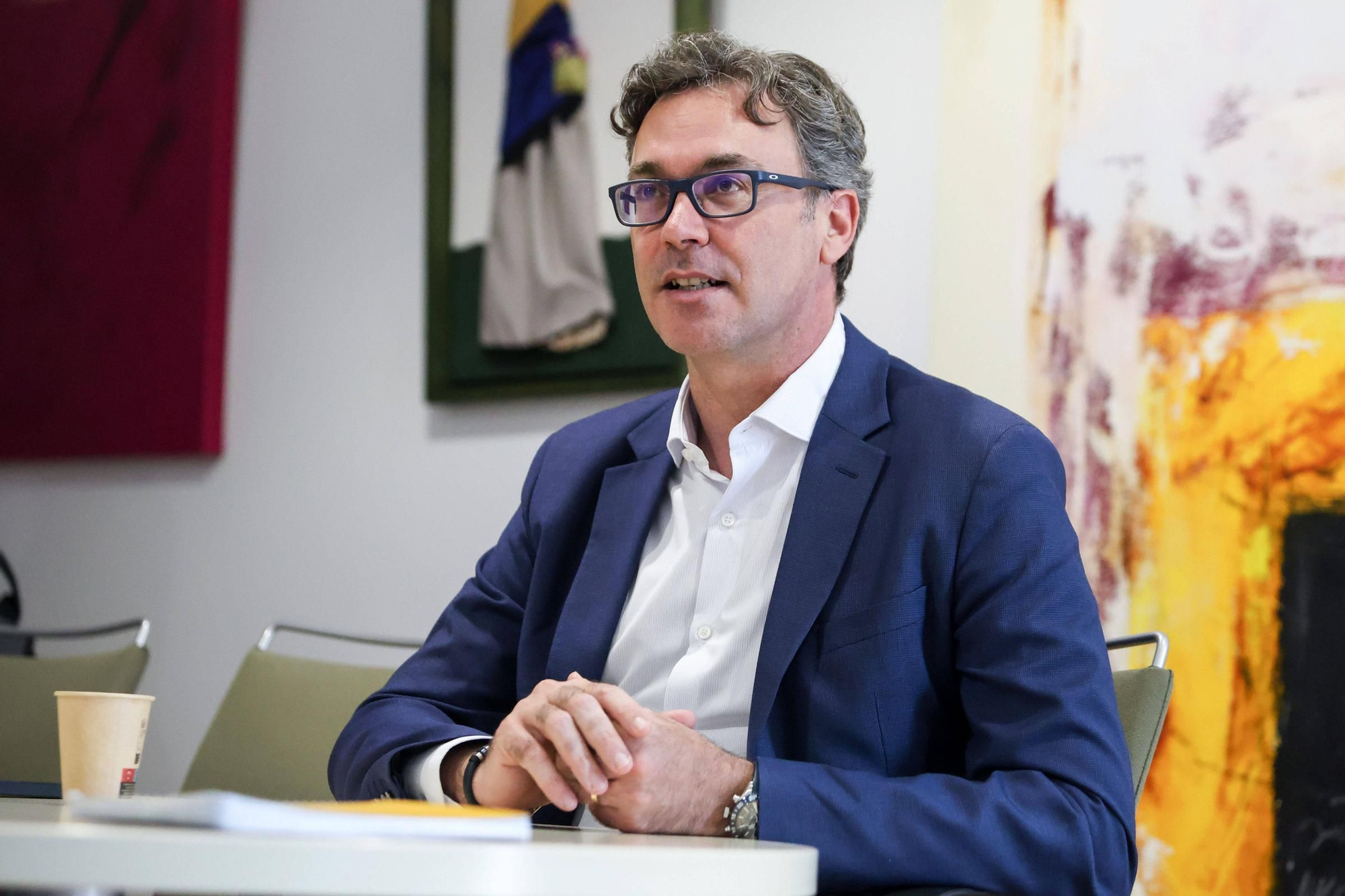 Mira las fotos de la visita del vicepresidente del Govern balear, Antoni Costa
