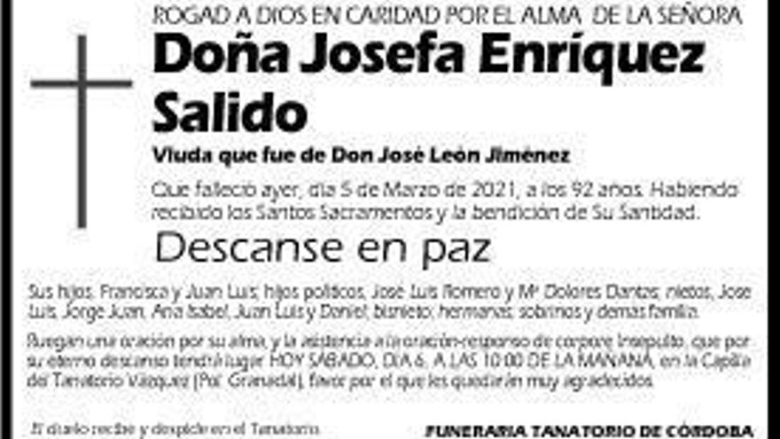 Josefa Enríquez Salido
