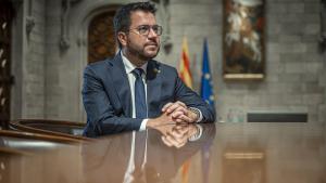 El ’president’ de la Generalitat, Pere Aragonès.