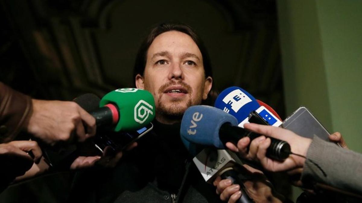 El secretario general de Podemos, Pablo Iglesias.