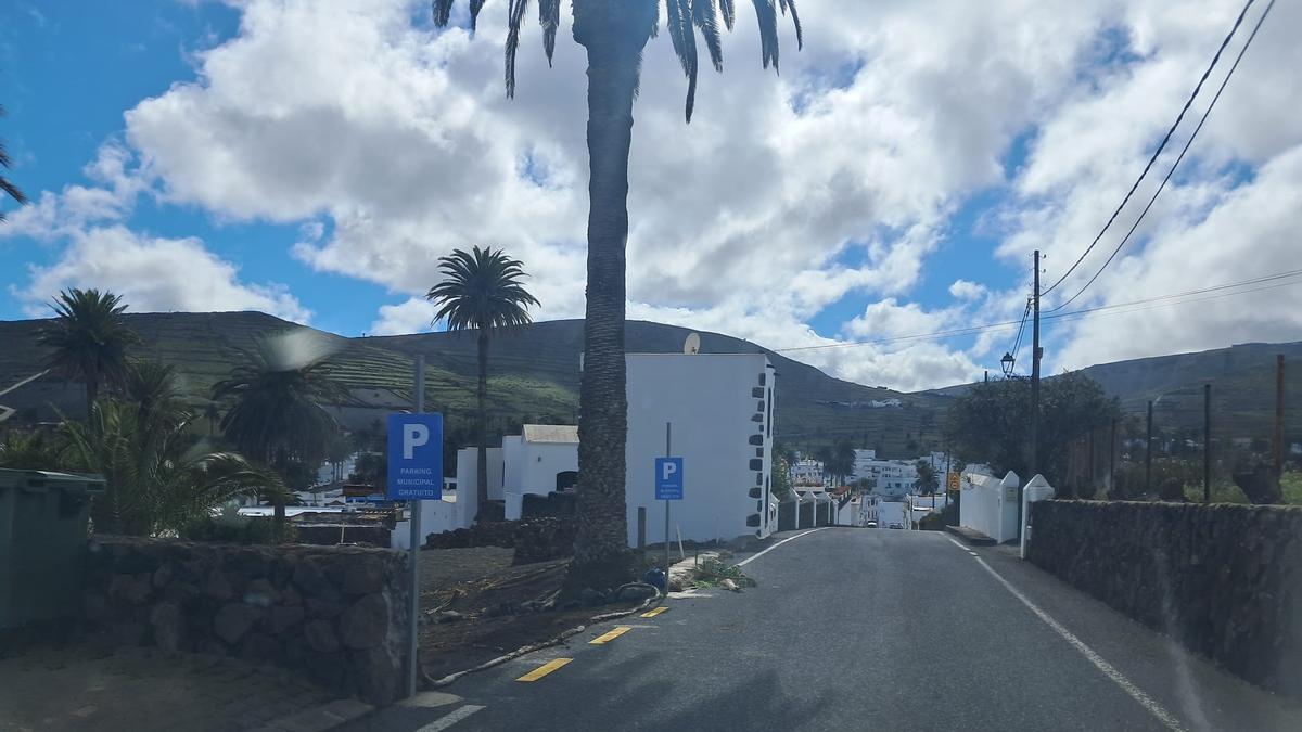 Haría habilita un aparcamiento municipal en la casa histórica Villa Mora