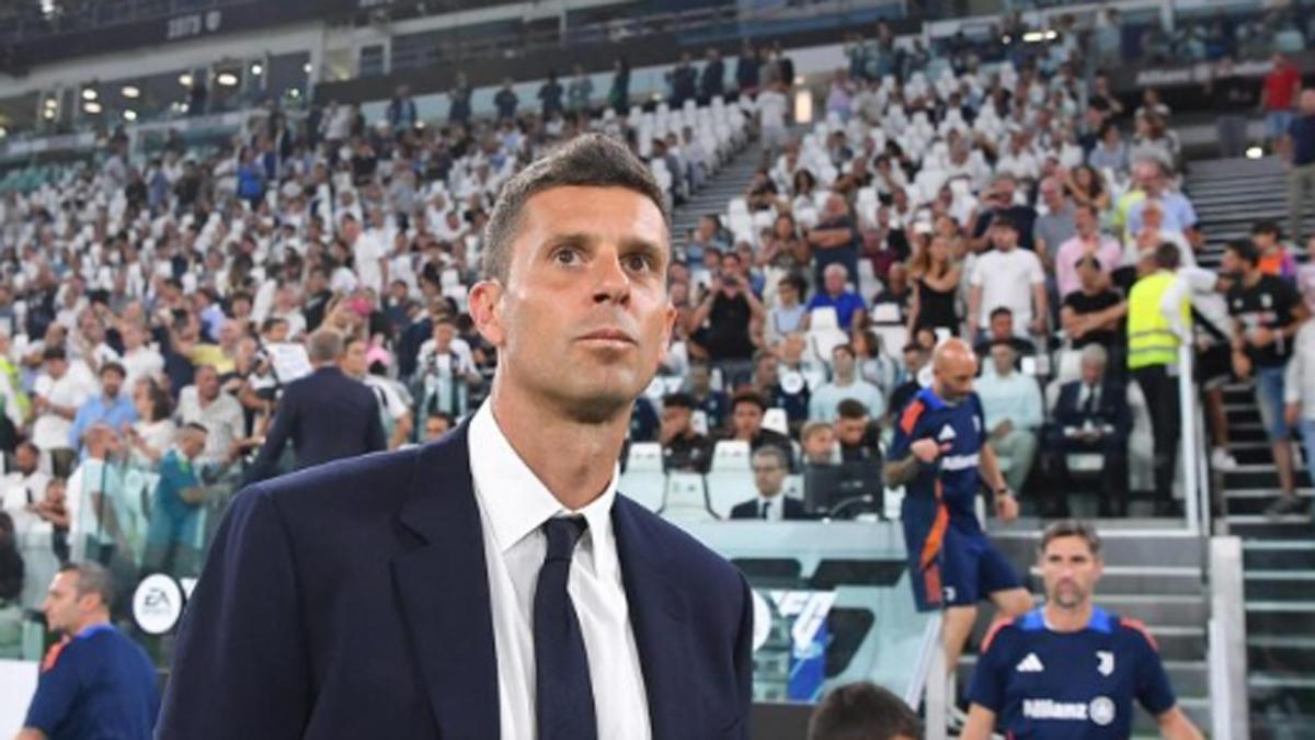 Thiago Motta, en su etapa como entrenador de la Juventus