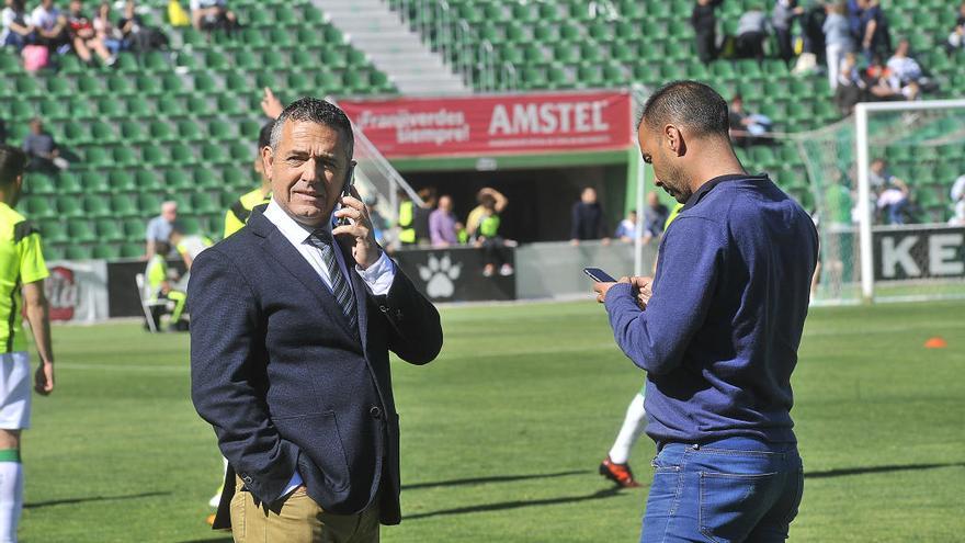 Diego García, presidente del Elche CF.