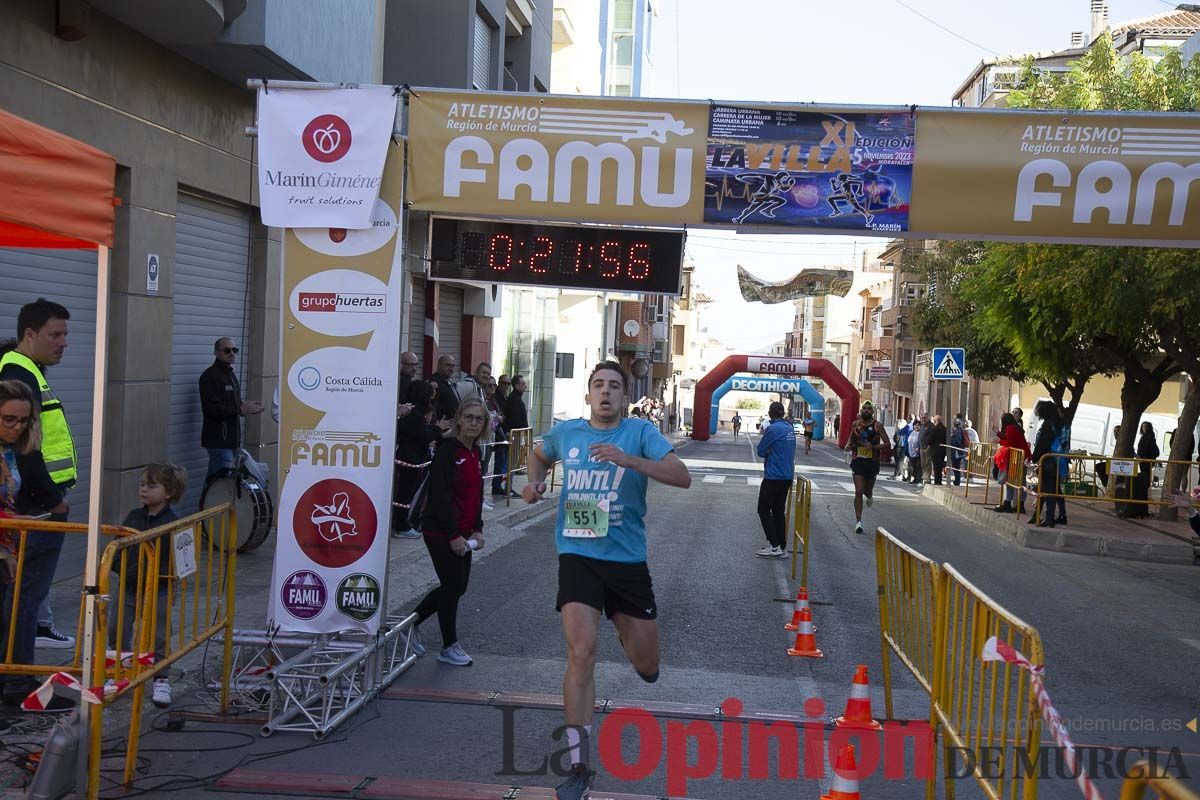 XI edición de la Carrera Urbana y Carrera de la Mujer La Villa de Moratalla, Gran Premio ‘Marín Giménez’